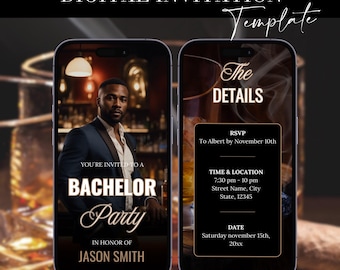 Whisky Junggesellenabschied Einladung Vorlage, Junggesellenabschied Einladung, Junggesellenabschied einladen, Las Vegas, Tennessee, Instant Download