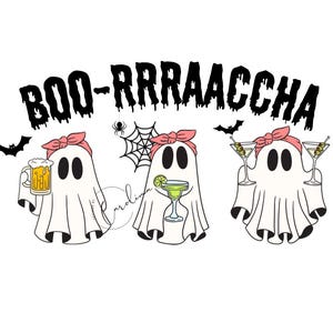 Boo rrraaccha Halloween ghost, Funny png, Spanish Halloween