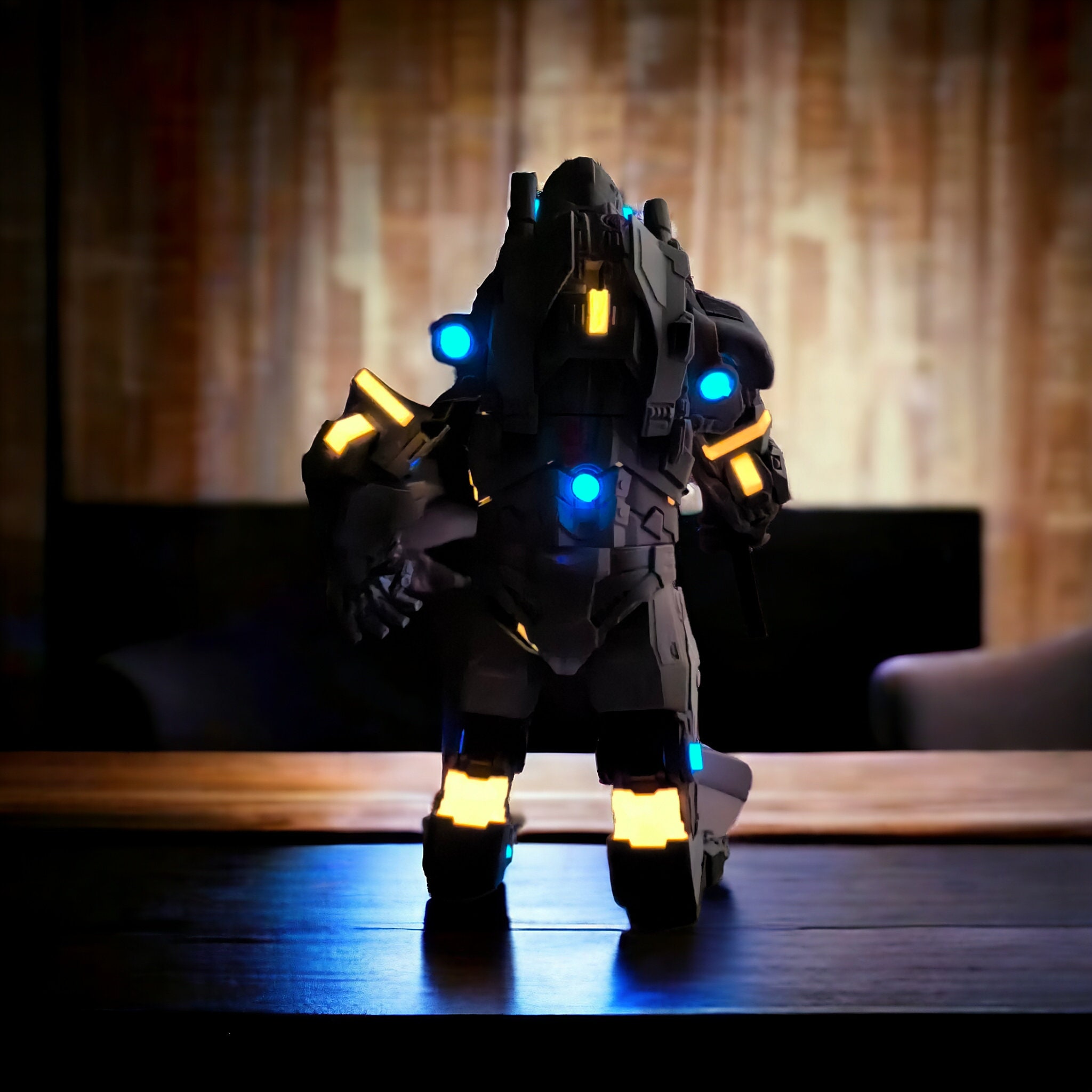 Mecha Kong Articulated Kingkong - 3D Printed - Etsy