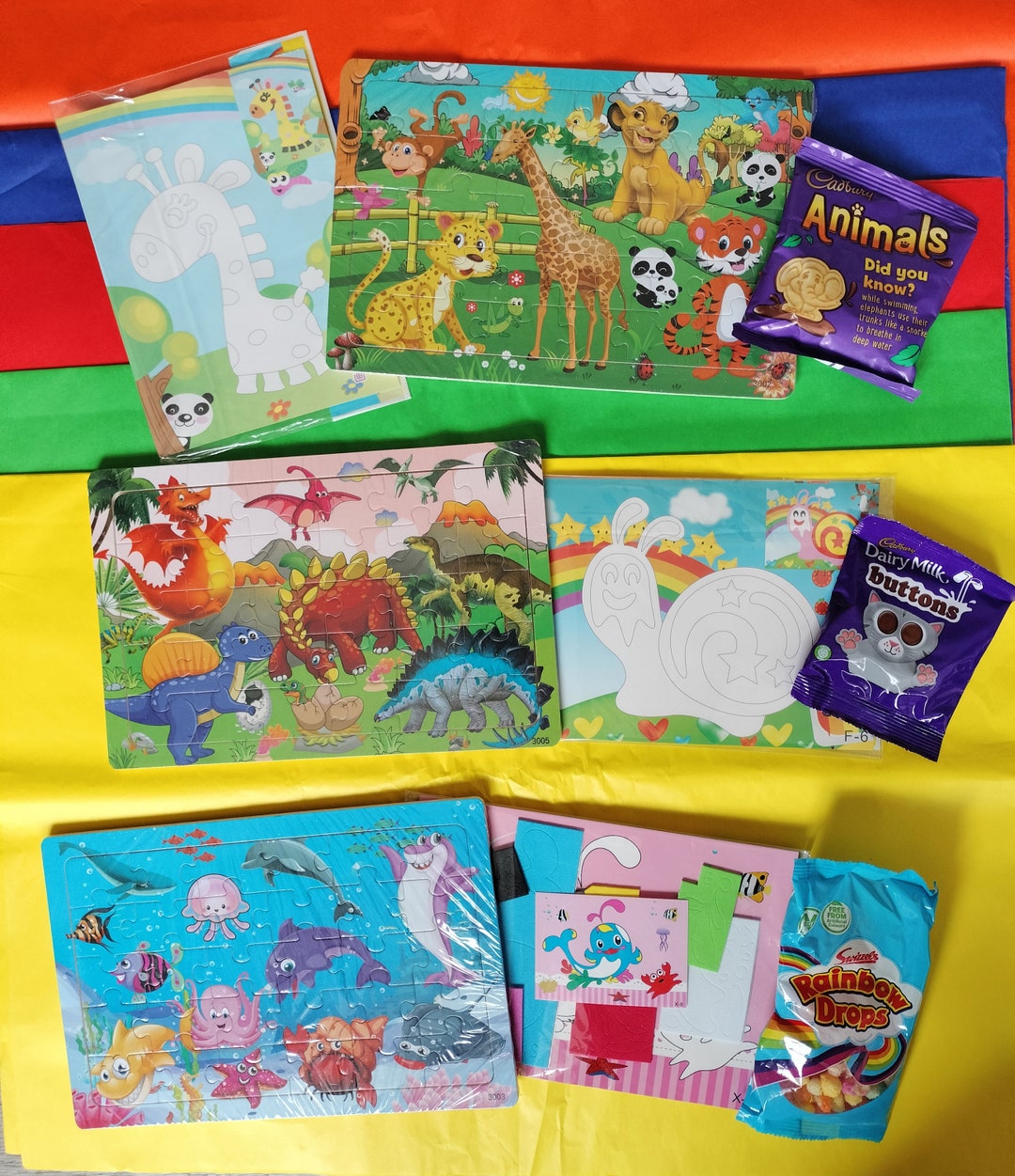 Ready Made Childrens Pass the Parcel Party Game Boys Girls Unisex ...