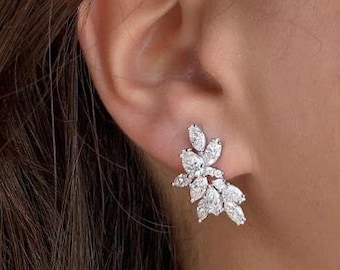 Moissanite Elegant Earrings