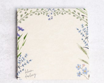 Floral Desktop Notepad
