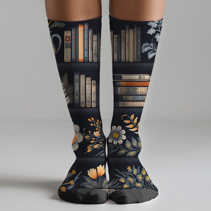 Book Socks Etsy