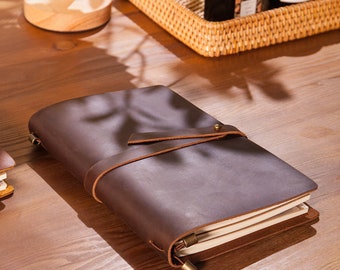 Leather Journal, Antique Leather Prayer Journal, Corporate Gifts, Custom Leather Journal, Personalized Leather Notebook