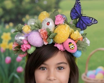Easter Egg Crown: Colorful Easter Party Headband