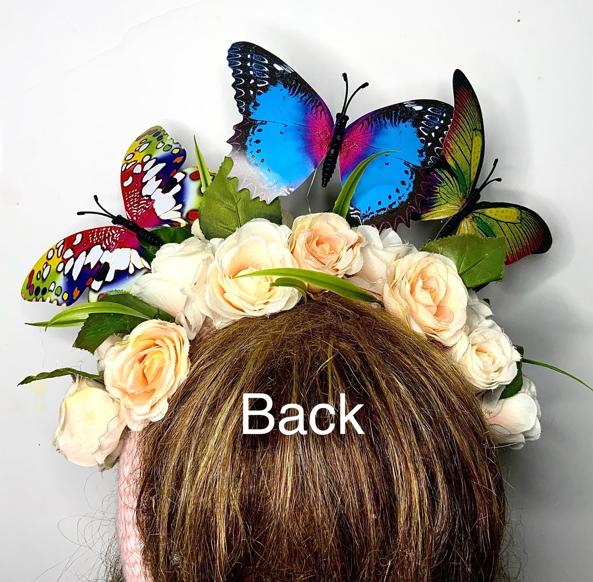 Etsy handmade butterfly crown (brand new, originally $129) Butterfly Tiara - Etsy main image 3