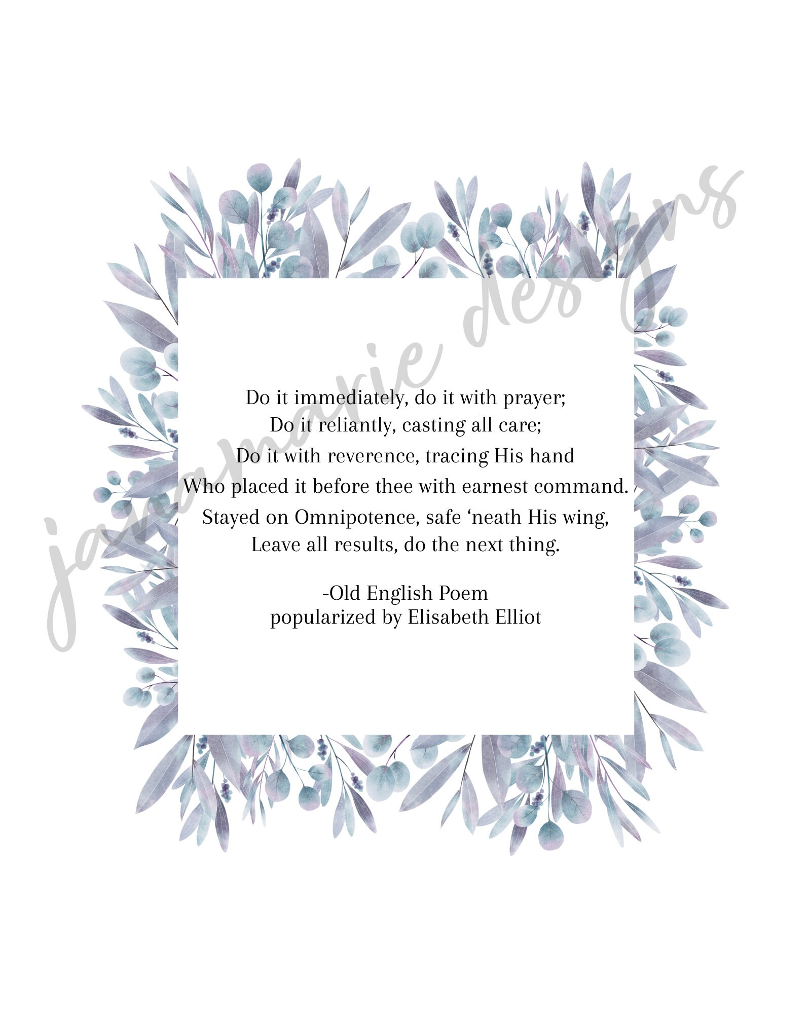 Do the Next Thing Poem Printable Etsy Do the Next Thing Poem Printable Etsy
