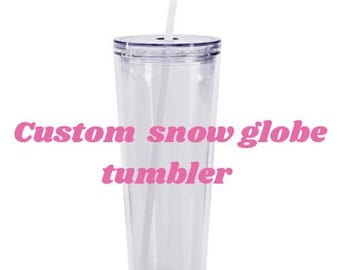 Kundenspezifische Schneekugel-Becher