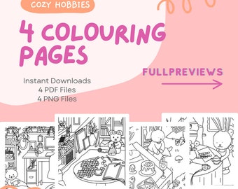 Cozy Colouring Pages for All Ages