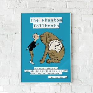 Phantom Tollbooth Poster | Book Art Poster