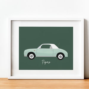 Afiche del Nissan Figaro