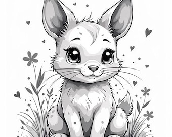 Coloring picture 2 - drawing and painting for adults and kids