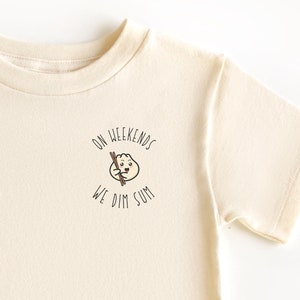 Dim Sum Dumpling Toddler Kids Shirt Baby Onesies® Dimsum Dumpling Shirt Cute Foodie Birthday Gift Dimsum Family Matching Shirt