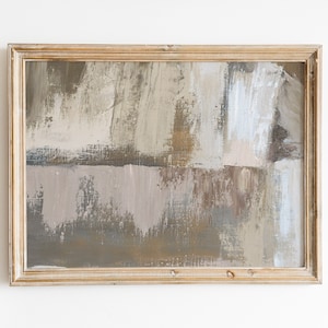 Vintage Abstract Oil Painting, Abstract Painting, Light Academia, Printable Digital Download, Abstract Digital Wall Art