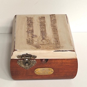 Guitar Design Cigar Box