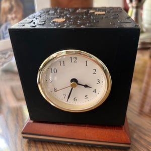 Four‑Function Rotating Desk Clock image 9