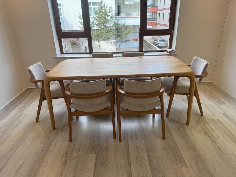 Chestnut Dinner Table - Etsy New Zealand