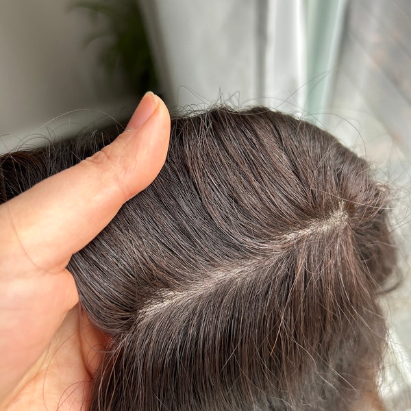 Highline - 9x10 silk topper (Brazilian hair)
