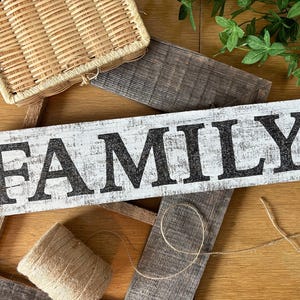 Family Sign, Family Wood Sign, Farmhouse Decor, Entryway Sign, Family Room Decor, Farmhouse Sign, Rustic Wood Sign, Family Gift