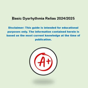 Basic Dysrhythmia Relias 2024/2025