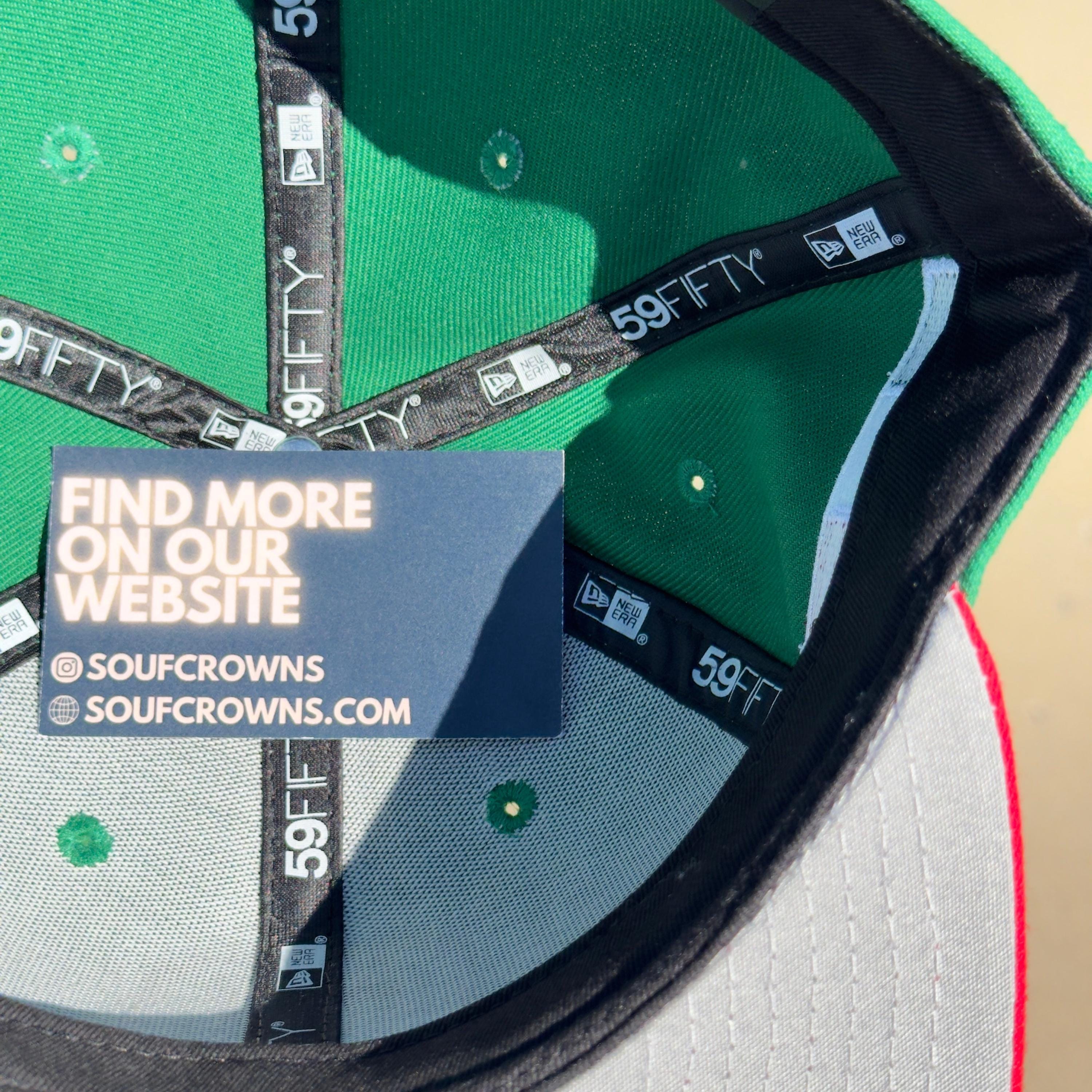 Green Mexican National Baseball Team New Era 59FIFTY Fitted Cap WBC