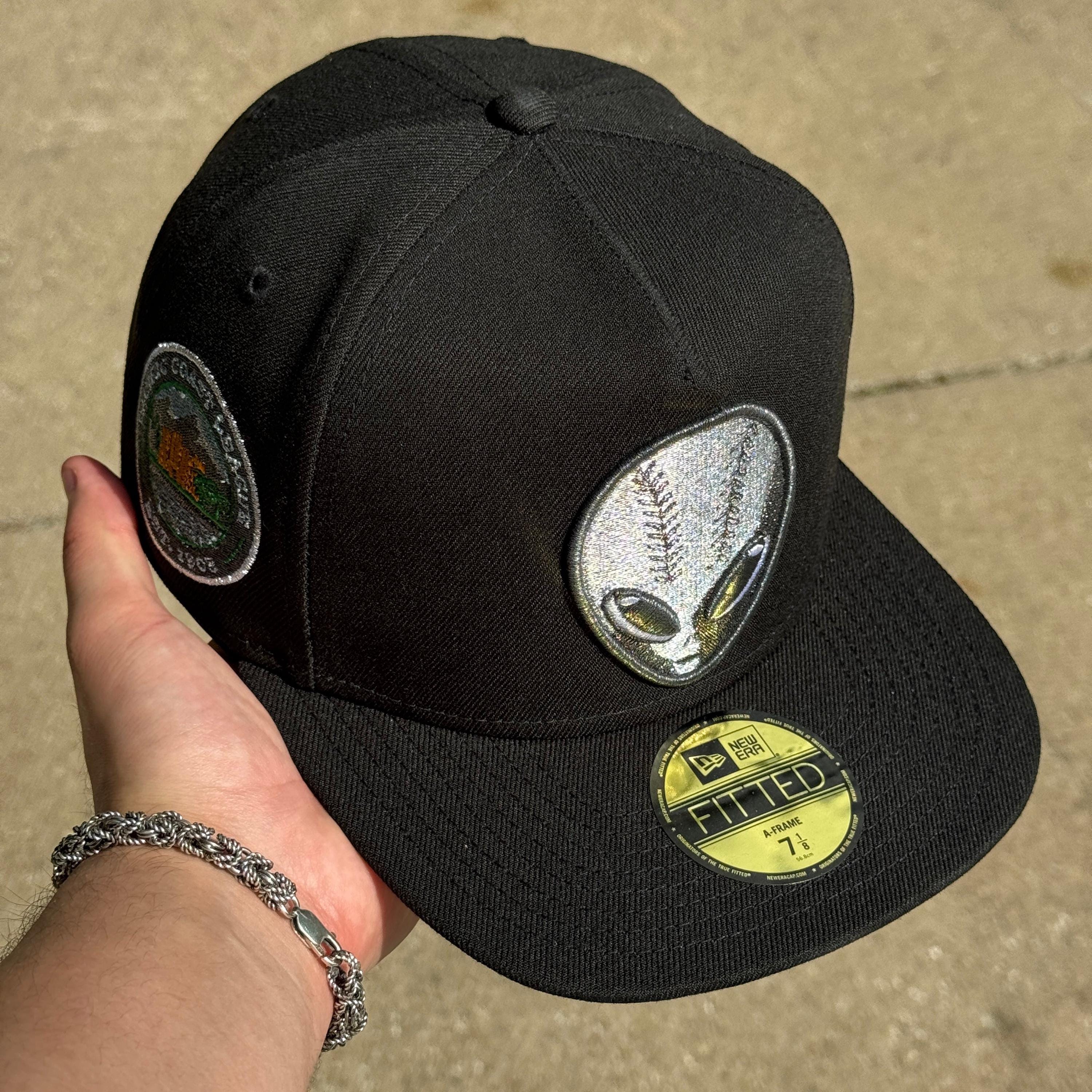 Black Las Vegas Aviators Minor League A-frame 59fifty New Black Las Vegas Aviators Minor League A-frame 59fifty New