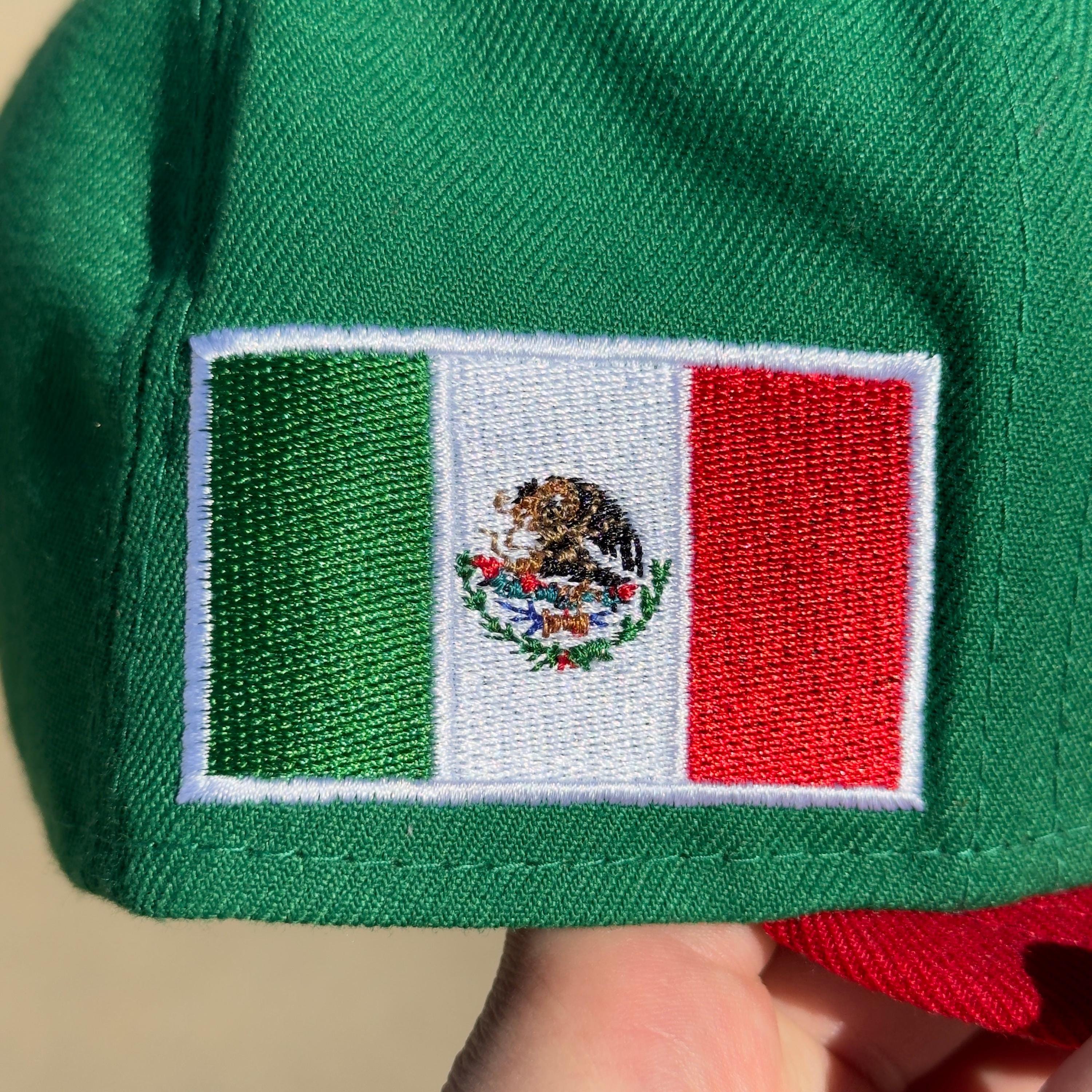 Green Mexican National Baseball Team New Era 59FIFTY Fitted Cap WBC
