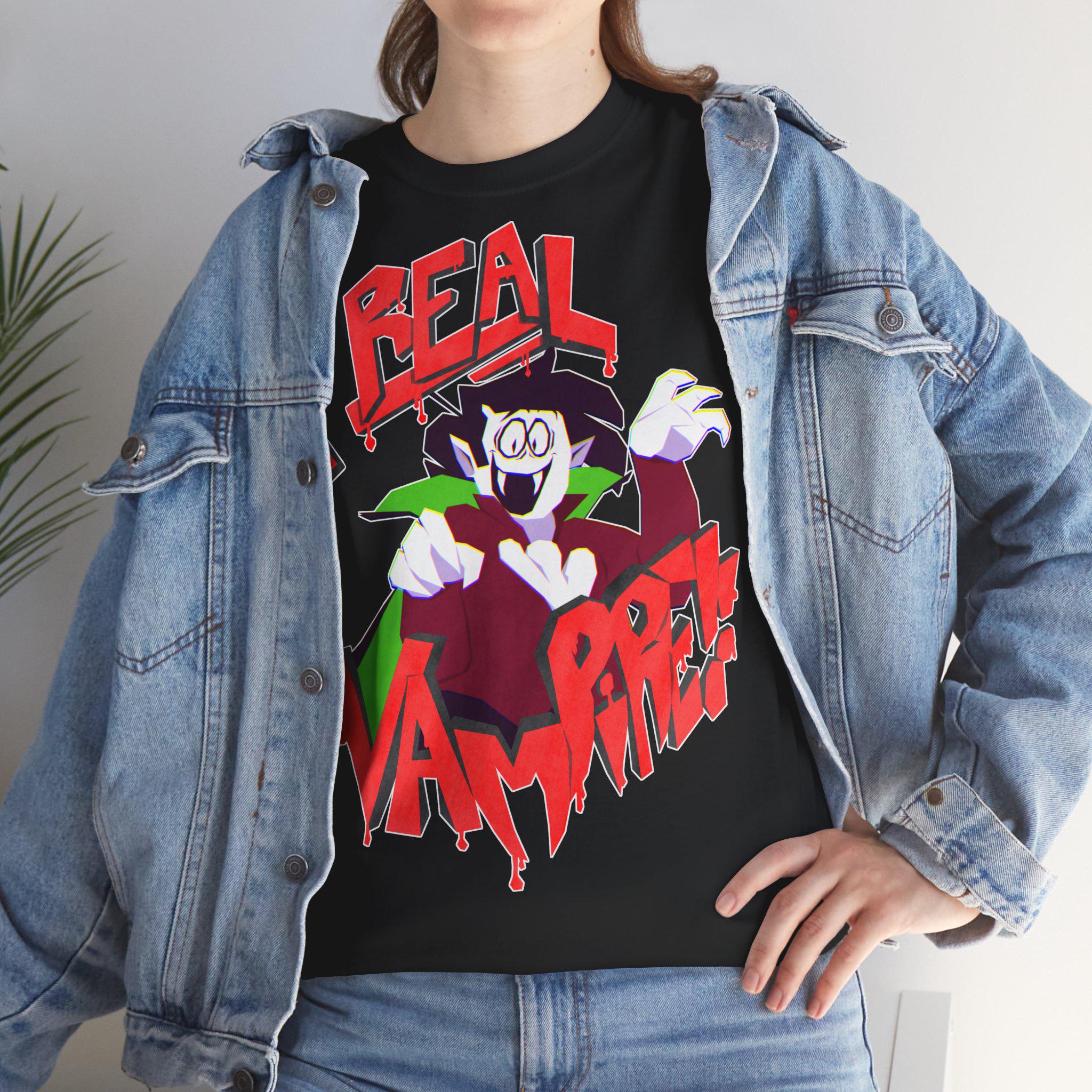 Spooky Month Streber A Real Vampire!! Tshirt