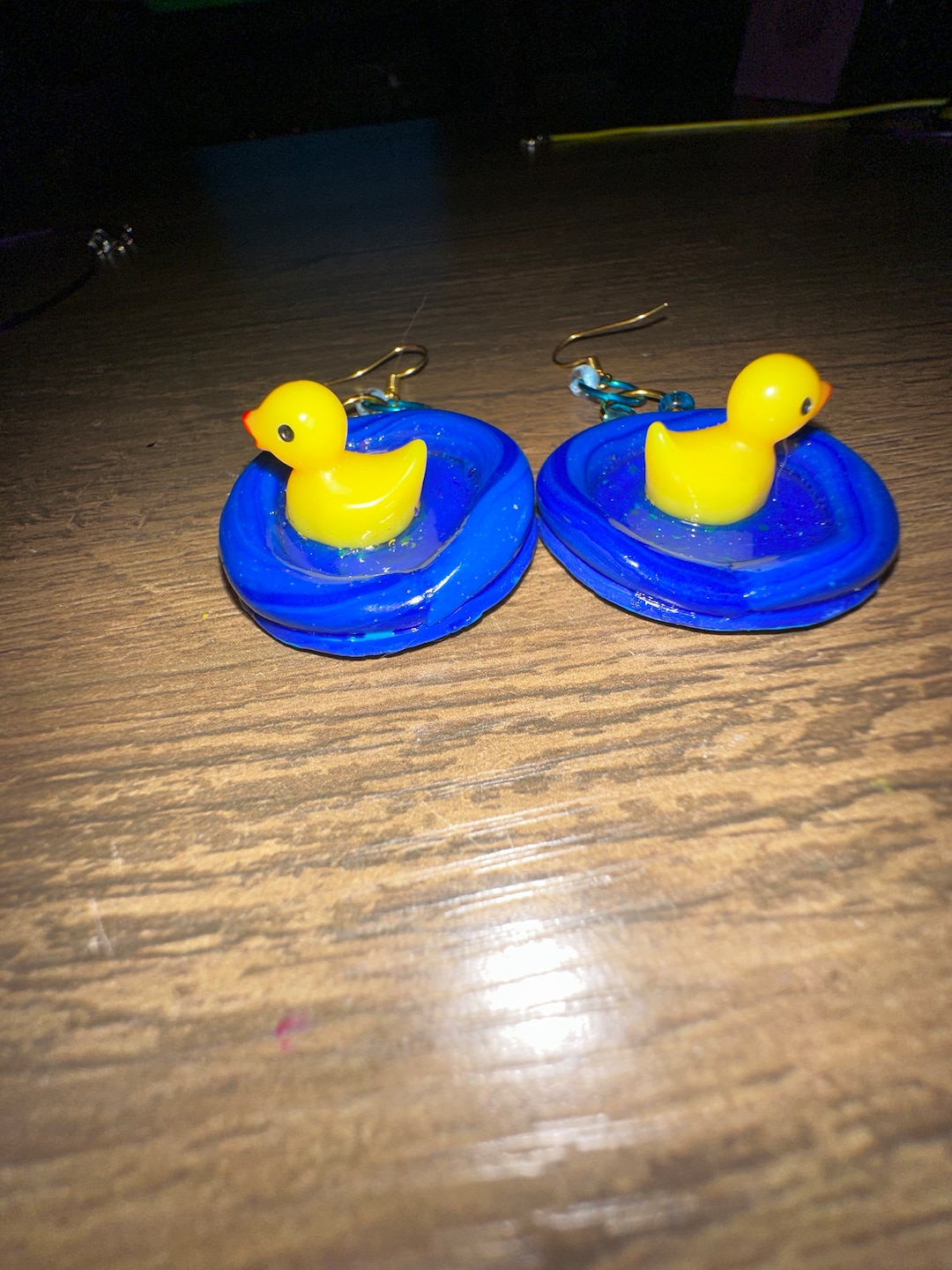 Rubber Duck Earring File SVG For Glowforge Laser Cutter, Layered...