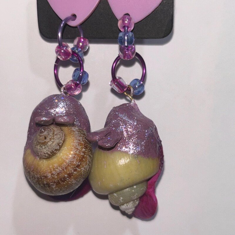 Polymer Clay Snail - Etsy