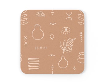 Desert Icon Cork Back Coaster