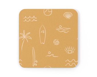 Desert Icon Cork Back Coaster