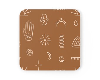 Desert Icon Cork Back Coaster