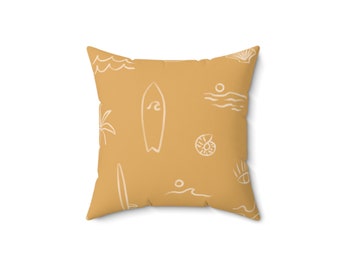Desert Elements Polyester Square Pillow