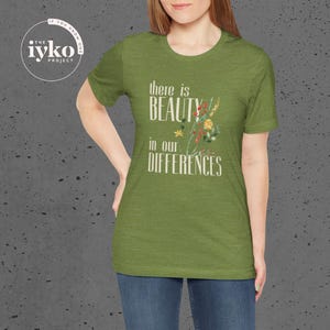 Beauty in Our Differences T-Shirt: Neurodiversity Acceptance Tee