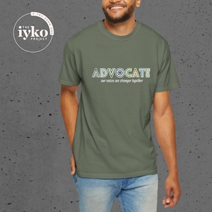 Advocate Comfort Colors T-Shirt: Autism & Disability Inclusion