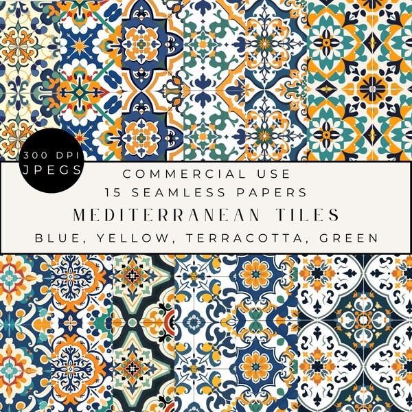 Mediterranean Blue - Etsy