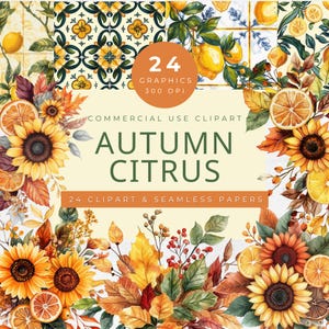 Clipart Main Squeeze, PNG girasole rustico, motivo senza soluzione di continuità con piastrelle blu, bouquet di girasoli autunnali, PNG piastrelle mediterranee, piastrelle a mosaico