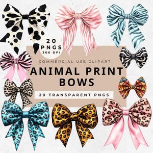 Laço Coquete Rosa PNG, Laços Estampados De Leopardo, Clipart De Estampa Animal, Laço Rosa, Azul Bebê, Laços Estampados De Zebra, Estampa Dálmata, Clipart De Berçário