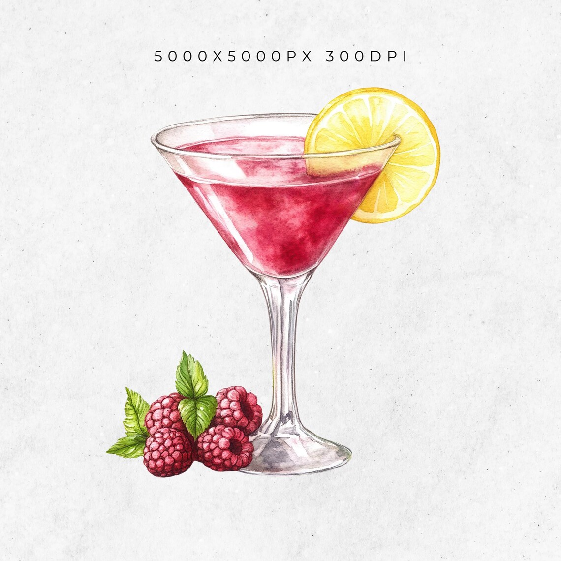 Raspberry Lemon Drop Clipart, Lemon Drop PNG, Lemon Drop Martini Wall ...