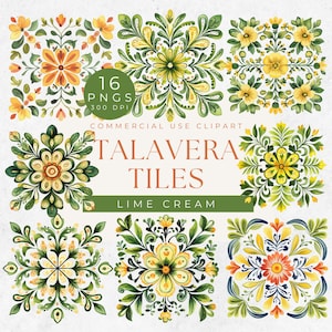Mexicaanse talaverategels downloaden, aquareltegels, bloemenpastelkleur talavera, art nouveautegels, mediterraan mozaïek bloemenpatroon, keramiek