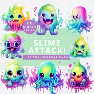 Slime Clipart, Slime Girl Clipart, Splatter Neon Clipart, Gotas de Slime PNG, Clip Art de Slime, Respingos de Tinta png, Respingos de Tinta, Festa de Slime