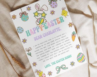 Letter From Easter Bunny Template