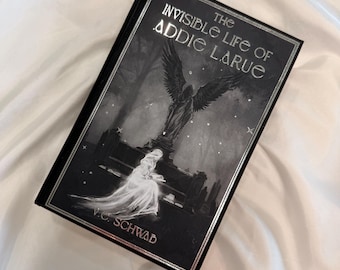 The Invisible Life of Addie LaRue by VE Schwab rebind with art by Olivia Rose James