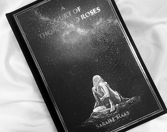 A Court of Thorns and Roses by Sarah J Maas rebound special edition with Olivia Rose art
