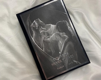 A Court of Silver Flames by Sarah J Maas rebound special edition with Olivia Rose art