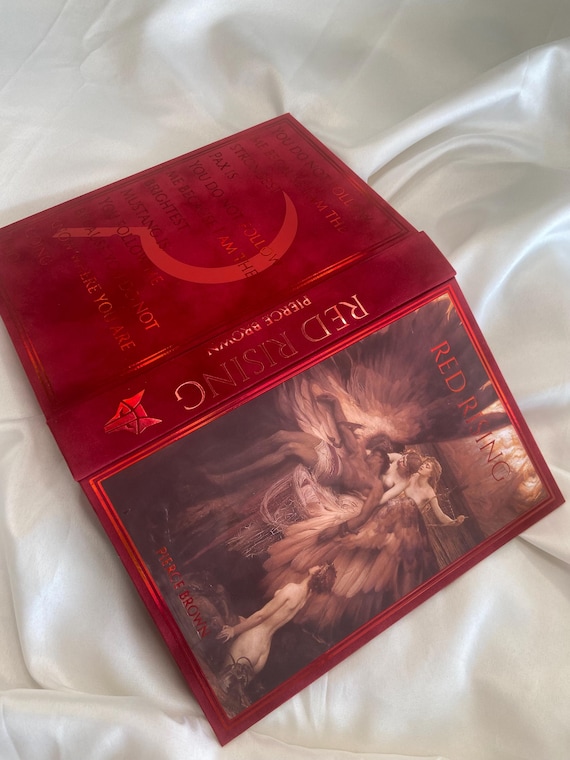 Red Rising by Pierce Brown rebound special edition book