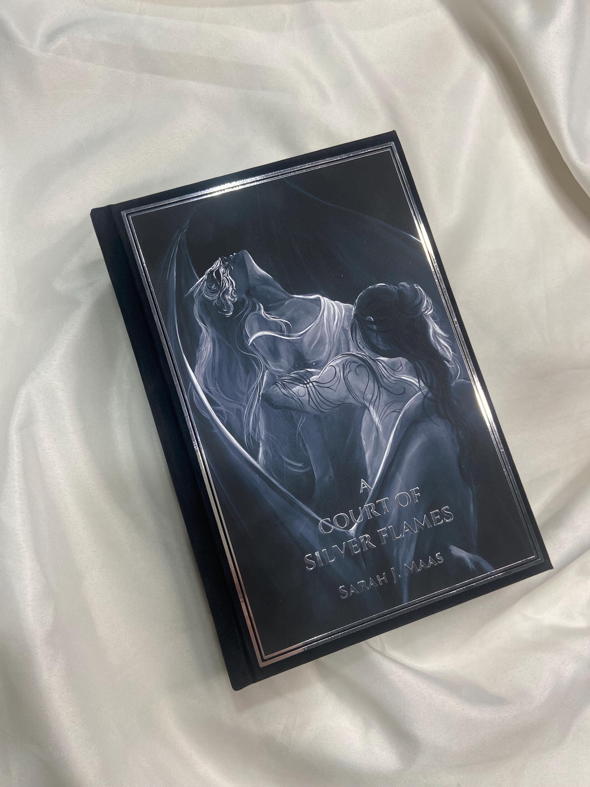 A Court of Silver Flames by Sarah J Maas rebound special edition with Olivia Rose art