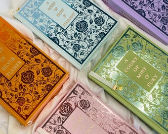 Pastel ACOTAR Rebound Series w/ Painted Edges