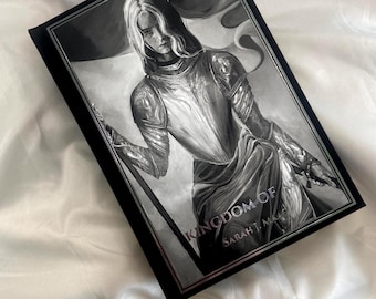 Kingdom of Ash by Sarah J Maas rebind special edition with Olivia Rose James art